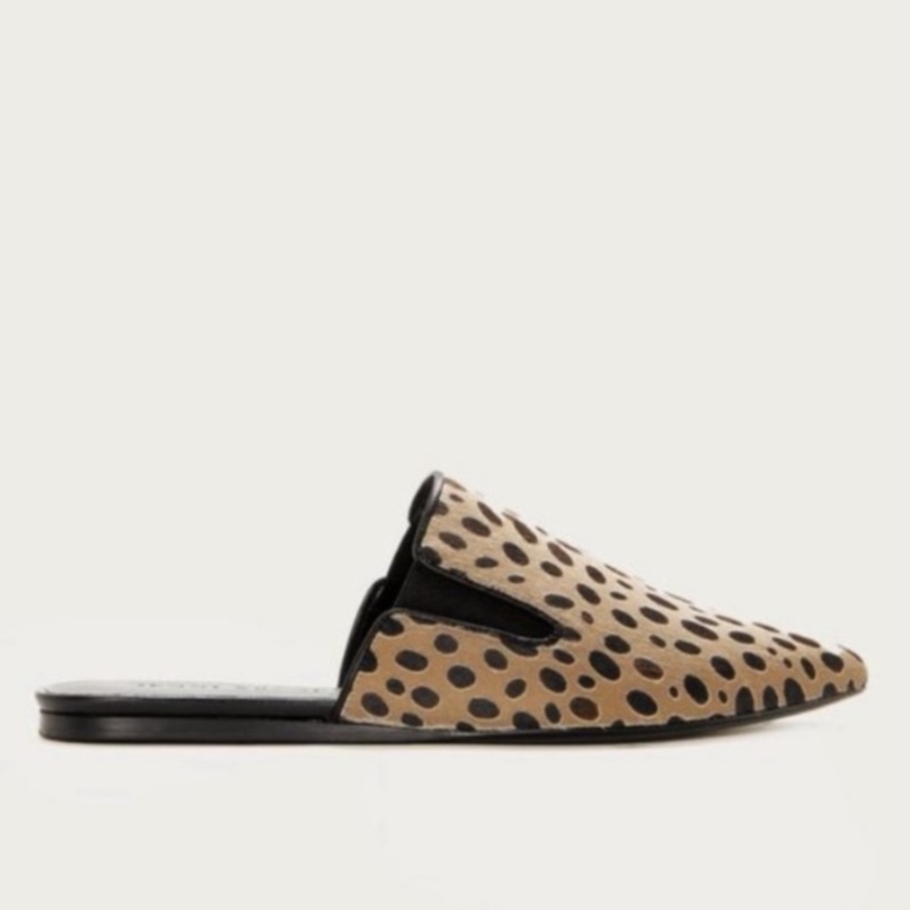 Jenni Kayne Pony Hair Mules EU36